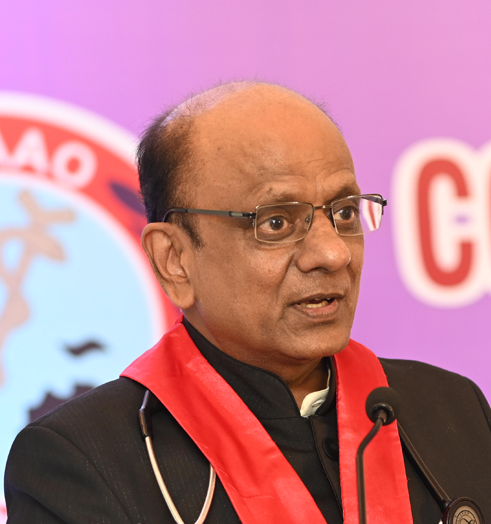  K K Aggarwal, MD The 37th President of CMAAO